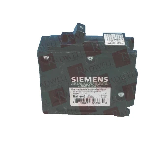 Siemens Industrial Circuit Breakers 1 Poles