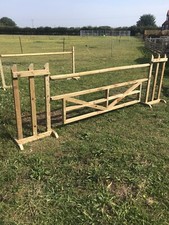 Hanging Gate Horse Jump Wings Filler Pole Working Hunter