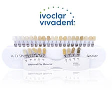 Ivoclar Vivadent Dental Shade Guide A-D 20 IPS or Natural Die ND1-9 Bleach Teeth