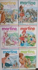 MARTINE LOT DE 6 LIVRES COLLECTION FARANDOLE