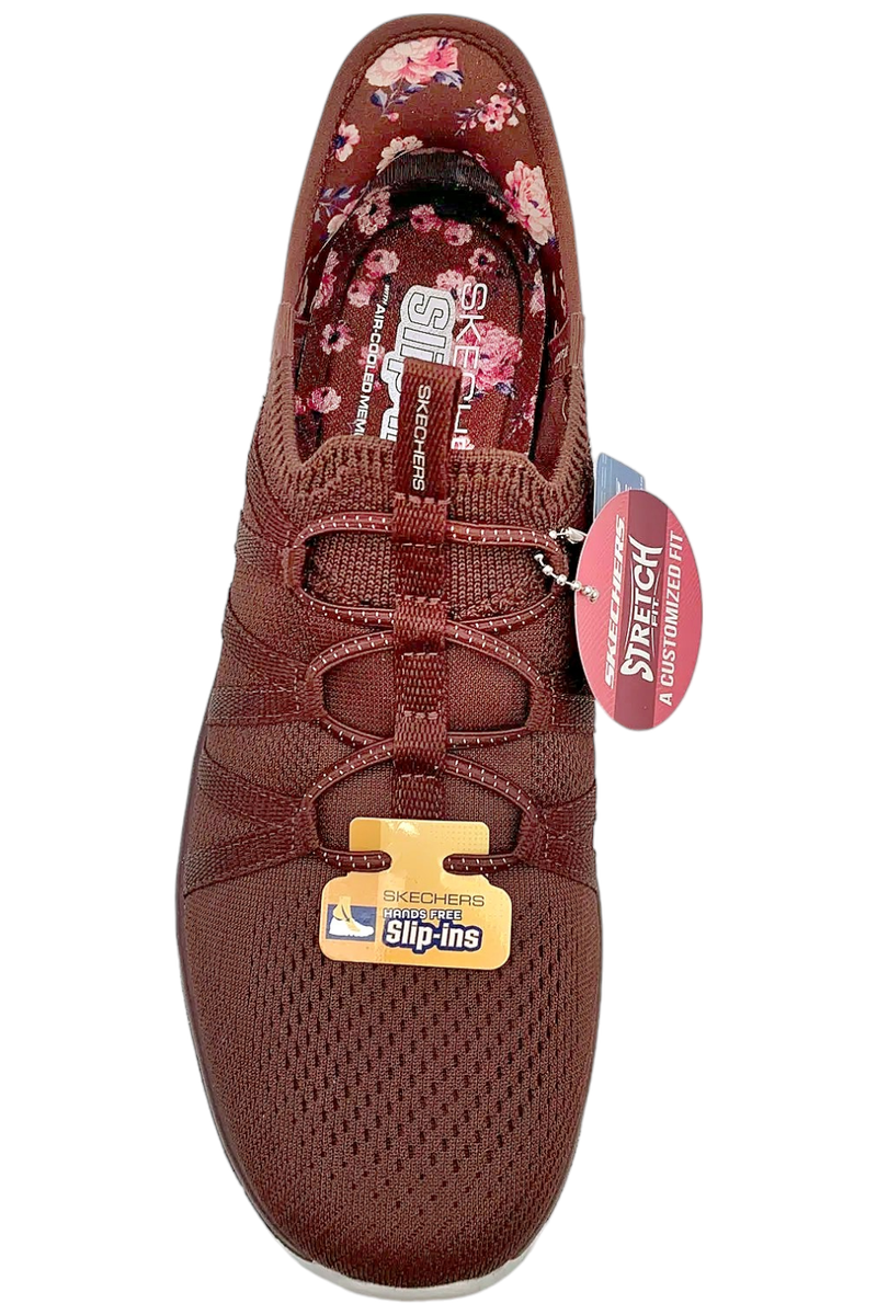 Skechers Women's Slip-ins Virtue Mesh Sneakers Coral Bliss