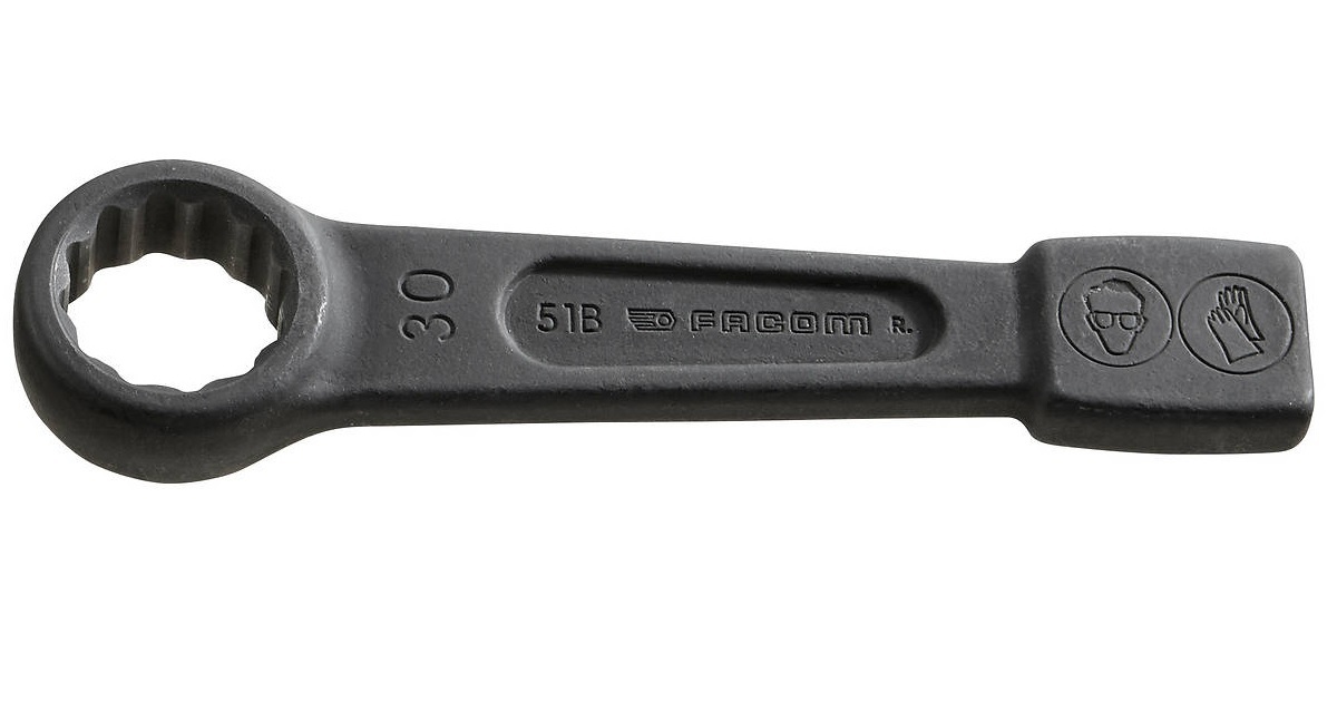 Facom 51B.41 Flat Ring Slogging Spanner 41mm
