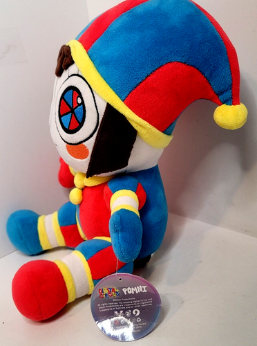 The Amazing Digital Circus 12" Pomni Plush New with Tags 2023 Glitch Productions - Picture 6 of 15