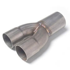 2-1 Merge Collector For Exhaust Headers 2 Id To 2.5 Od Stainless Steel 2-1 Merge Collector For Exhaust Headers 2 Id To 2.5 Od Stainless Steel