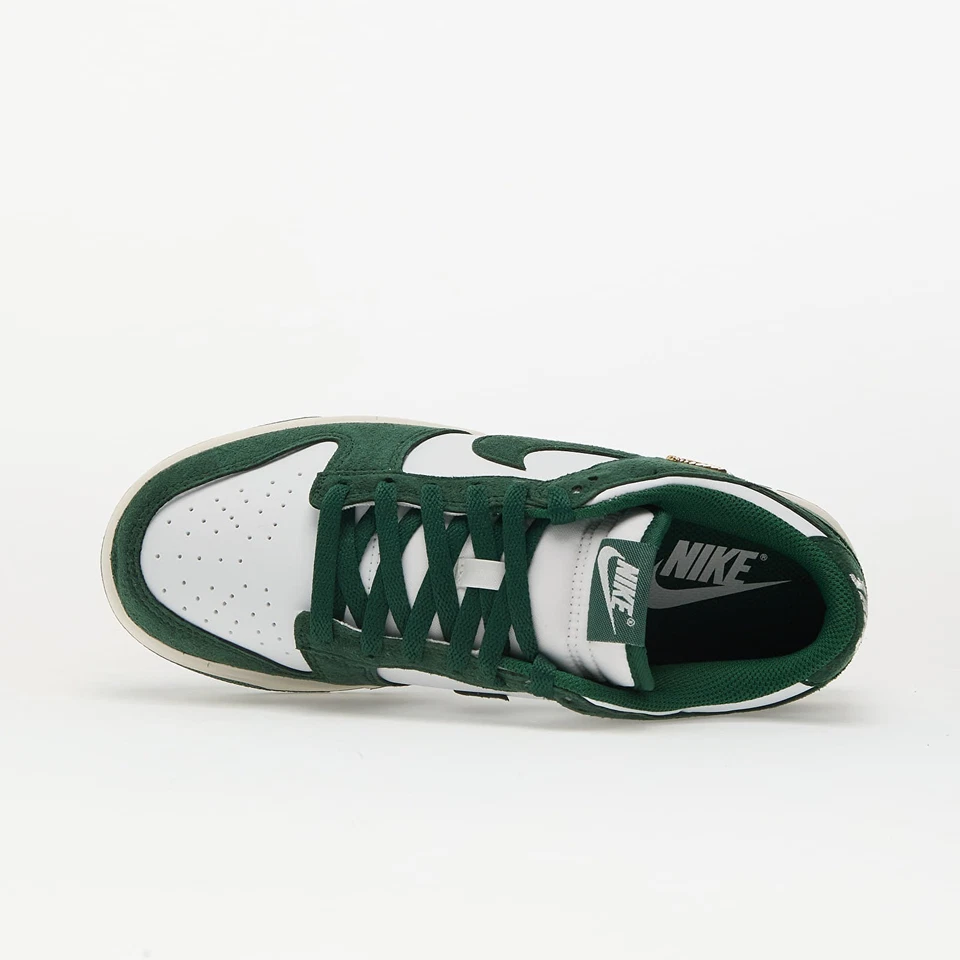 Nike W Dunk Low Gorge Verde Dorado Mini Swoosh IB4417-100 Mujer Zapatos Tenis Foto 3 de 4