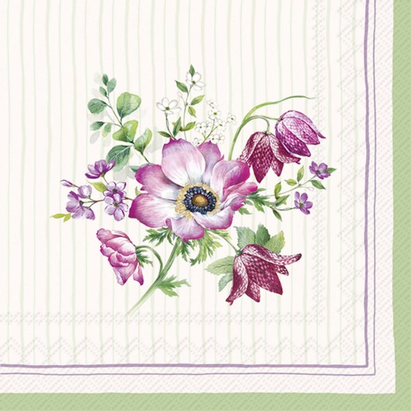 Ihr Whisper Of Spring Cocktail-Servietten Papierservietten Serviette 25X25 Creme-image