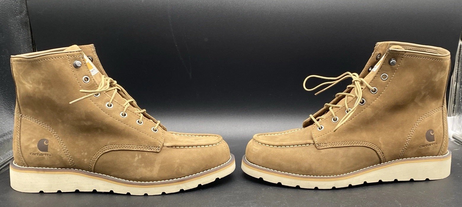 CARHARTT Men's 6 Inch Wedge Work Boot Woman 12  FW6077 thumbnail 2