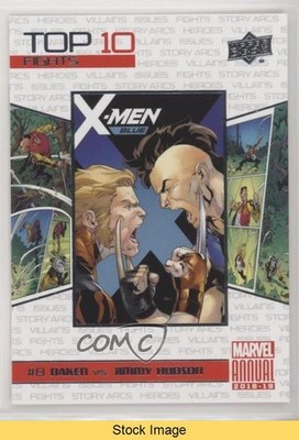 2018 Upper Deck Marvel Annual Top 10 Fights Daken vs Jimmy Hudson #TF8 READ fv4