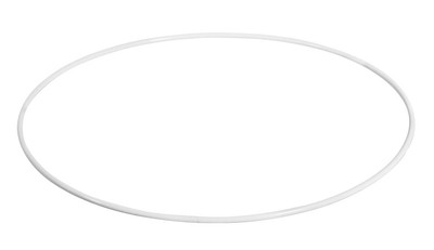 Rayher 2505200 Coated Metal Ring for Wedding Crafts, Hoop for Dream Catcher and 