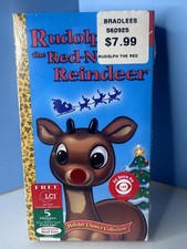 Rudolph the Red-Nosed Reindeer VHS, 1999 New Sealed
