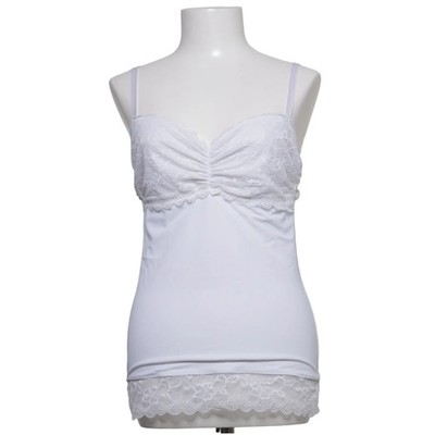Nuance, Unterkleid, Größe: 40/42, Weiß, Elasthan, Blumen, Spitze, Damen #OGB