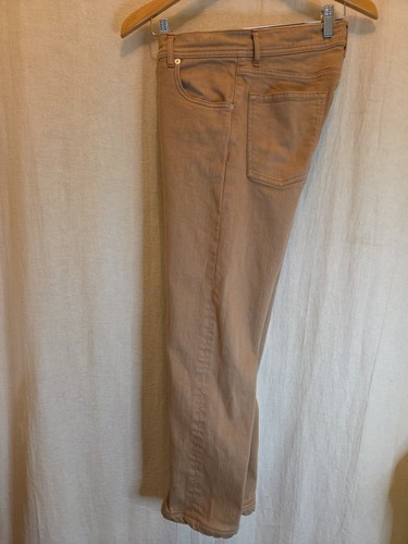 Kiton 5 Pocket Jean Cut Pants Size 32 US Light Brown Cotton 28 In. Inseam - Picture 8 of 15