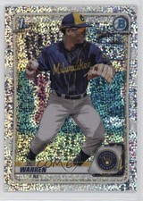 2020 Bowman Draft Chrome Sparkle Refractor Zavier Warren #BD-97 1q3