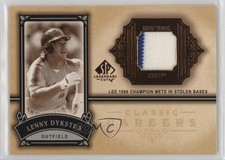 2005 SP Legendary Cuts Classic Careers Jerseys Lenny Dykstra #CC-LD 0n8h