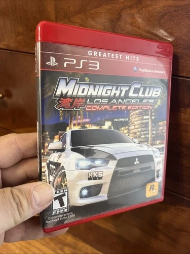 Sony PS3 Midnight Club Los Angeles Complete Edition (PlayStation 3, 2010)