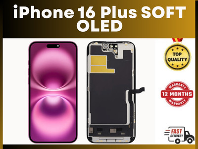 Für Apple iPhone 16 Plus Soft OLED LCD Ersatz Display Touchscreen Digitizer