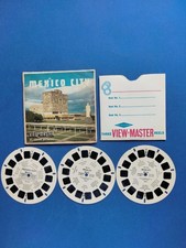 MEXICO CITY B002 Viewmaster 3 reels PACKET SET