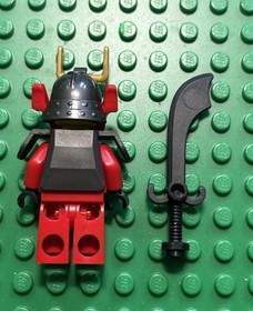 Lego Ninjago Red SAMURAI X NINJA MINIFIG - Nya Female Minifigure 9448 9566