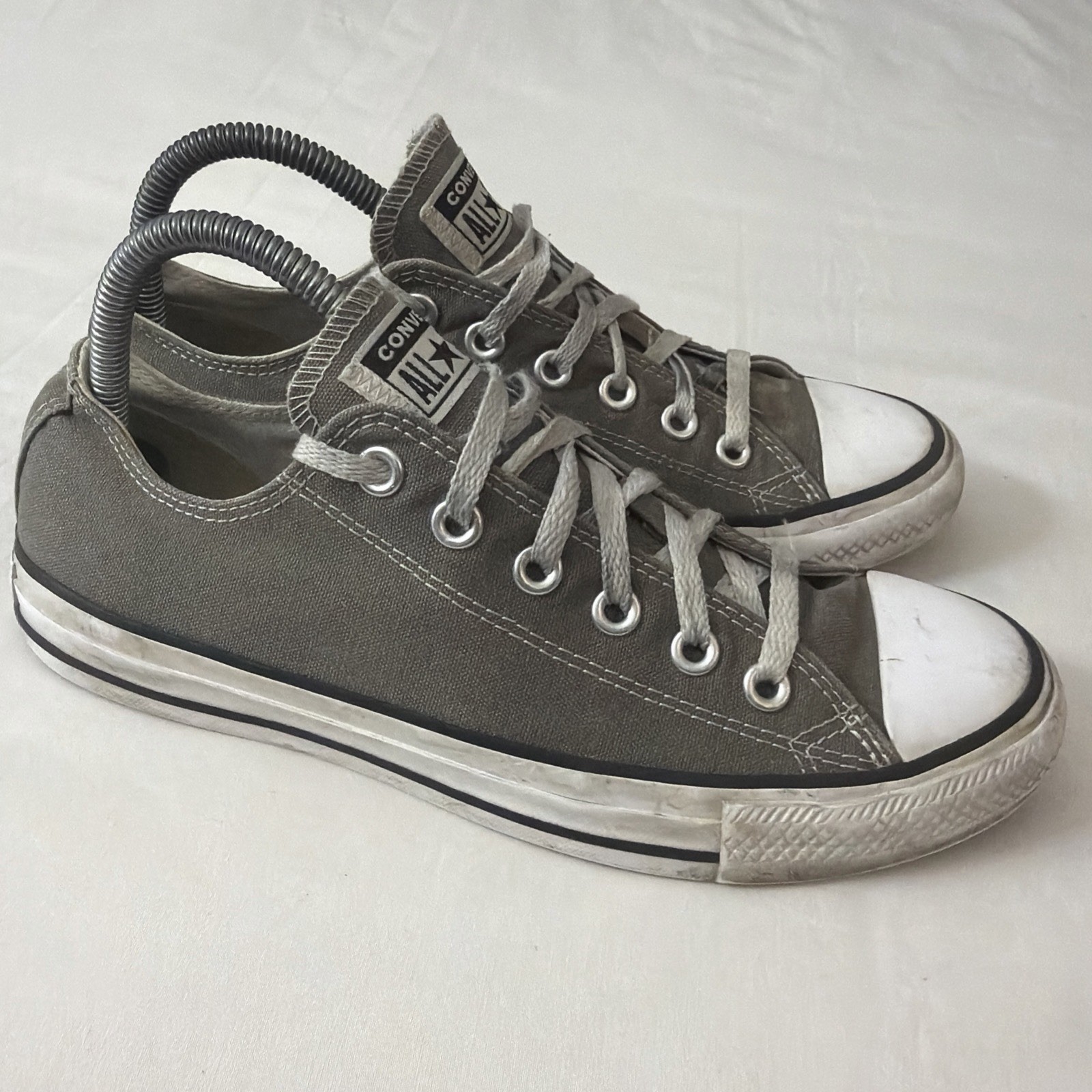 Converse All Star Shoe Womens Size 9 Blue Low Top Canvas Shoe Casual Comfort thumbnail 18