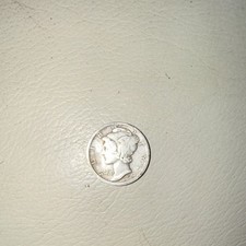 1917 Mercury Dime 10C Silver Circulated US Coin Uncertified Business Strike