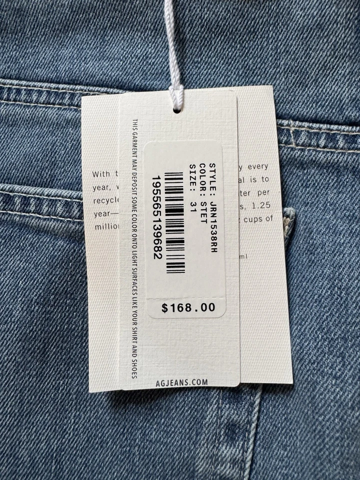 AG Adriano Goldschmied Women's Blue Erin Denim Pencil Skirt, Size 31, NWT - Image 3 of 4