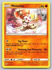 Meloetta 123/236 SM - Unified Minds Pokemon Card - NM