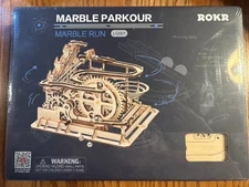 New ROKR Marble Parkour Marble Run LG501 Wood Robotime SEALED