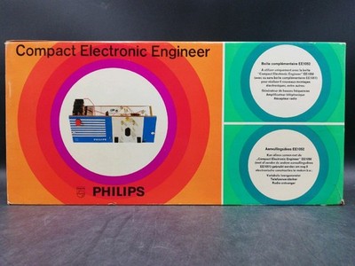 Philips Vintage Set Compact Electronic Engineer Didactico