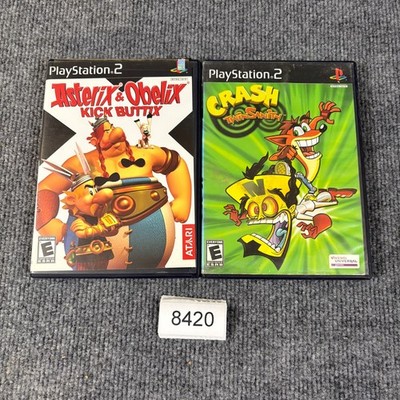 Crash Twinsanity Asterix Obelix Kick Buttix PS2 Video Game Lot