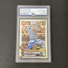 2022 Topps Gypsy Queen #265 Ryan Jeffers signed card