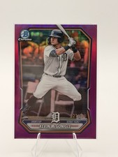 2025  Bowman Chrome Kevin McGonigle #BCP-79 Fuchsia Refractor /199 Tigers