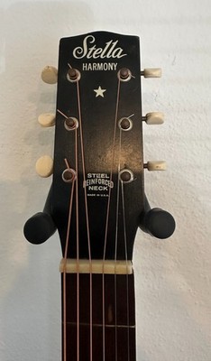 Harmony Stella Vintage 1970's 6 string | eBay