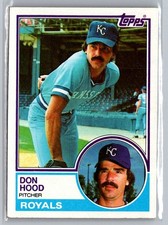 1983 Topps #443 Don Hood
