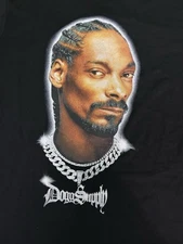 SNOOP DOGG Dogg Supply T-Shirt 3XL Black NWT Rap Old School Compton