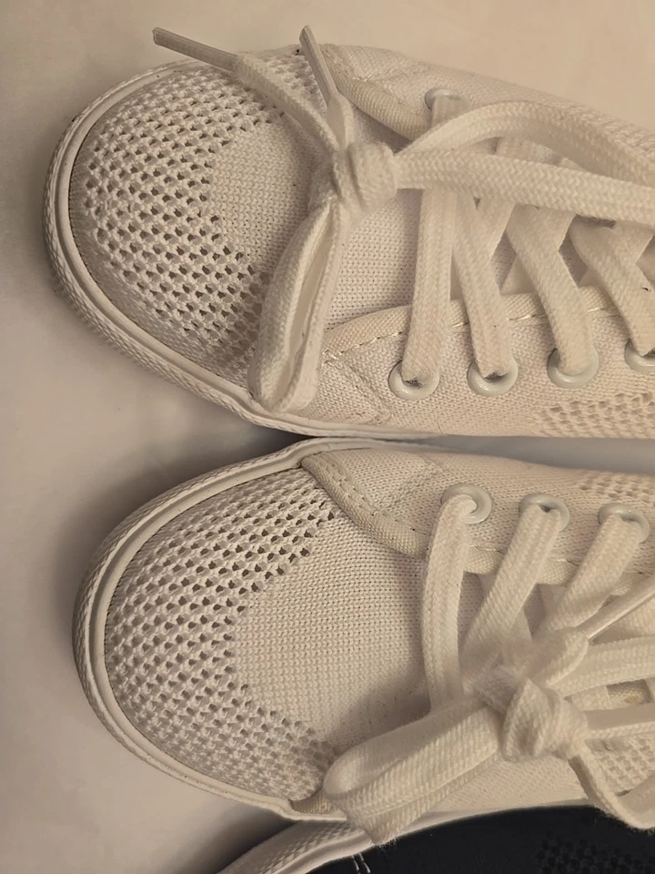 Zapatillas Land's End 2 Pares Blanco y Azul Marino Talla 7.5 Para Mujer Nuevas Foto 4 de 4