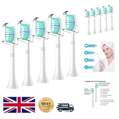 Erweiterte Ersatzbürstenköpfe kompatibel mit Philips Sonicare - 5 Stück