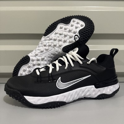 Nike Alpha Huarache 9 Elite TF LAX Men's Size 4 Turf Shoes FN0310-002 Lacrosse