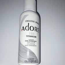 Adore Creative Image Titanium Semi-Permanent Hair Dye Vegan Ammonia-Free 4 fl oz
