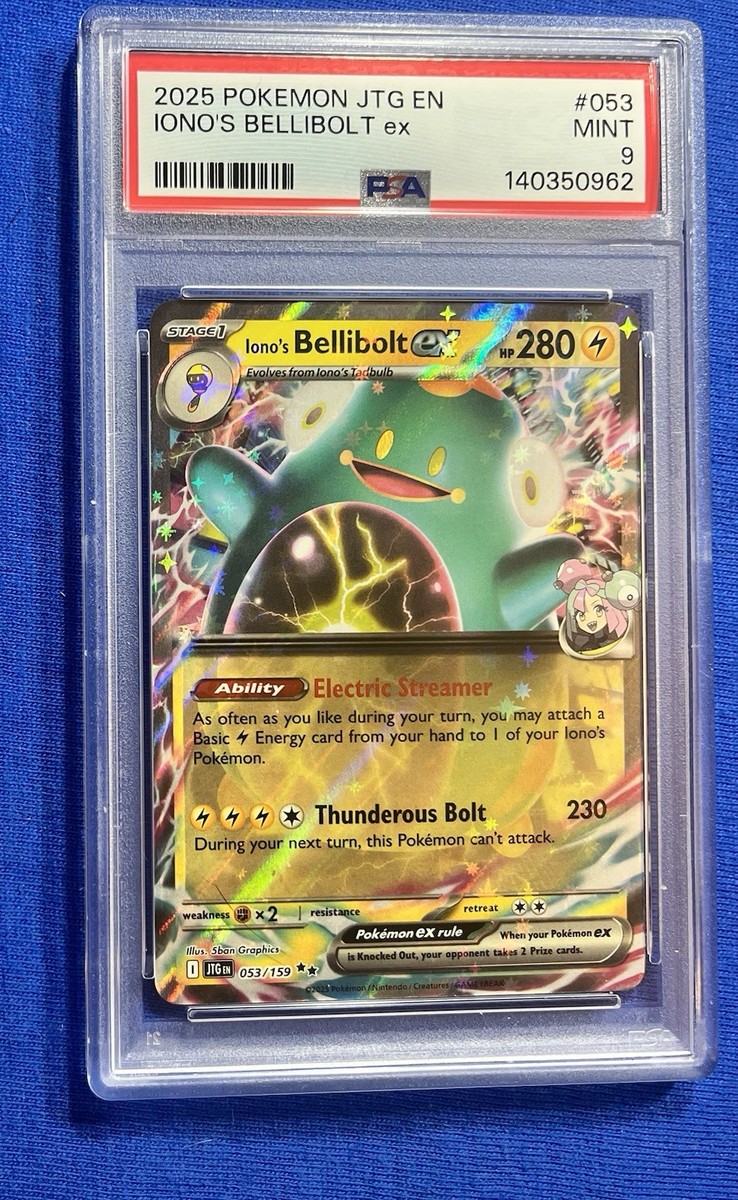 Iono's Bellibolt ex 053/159 Sv09: Journey Together Holo for sale