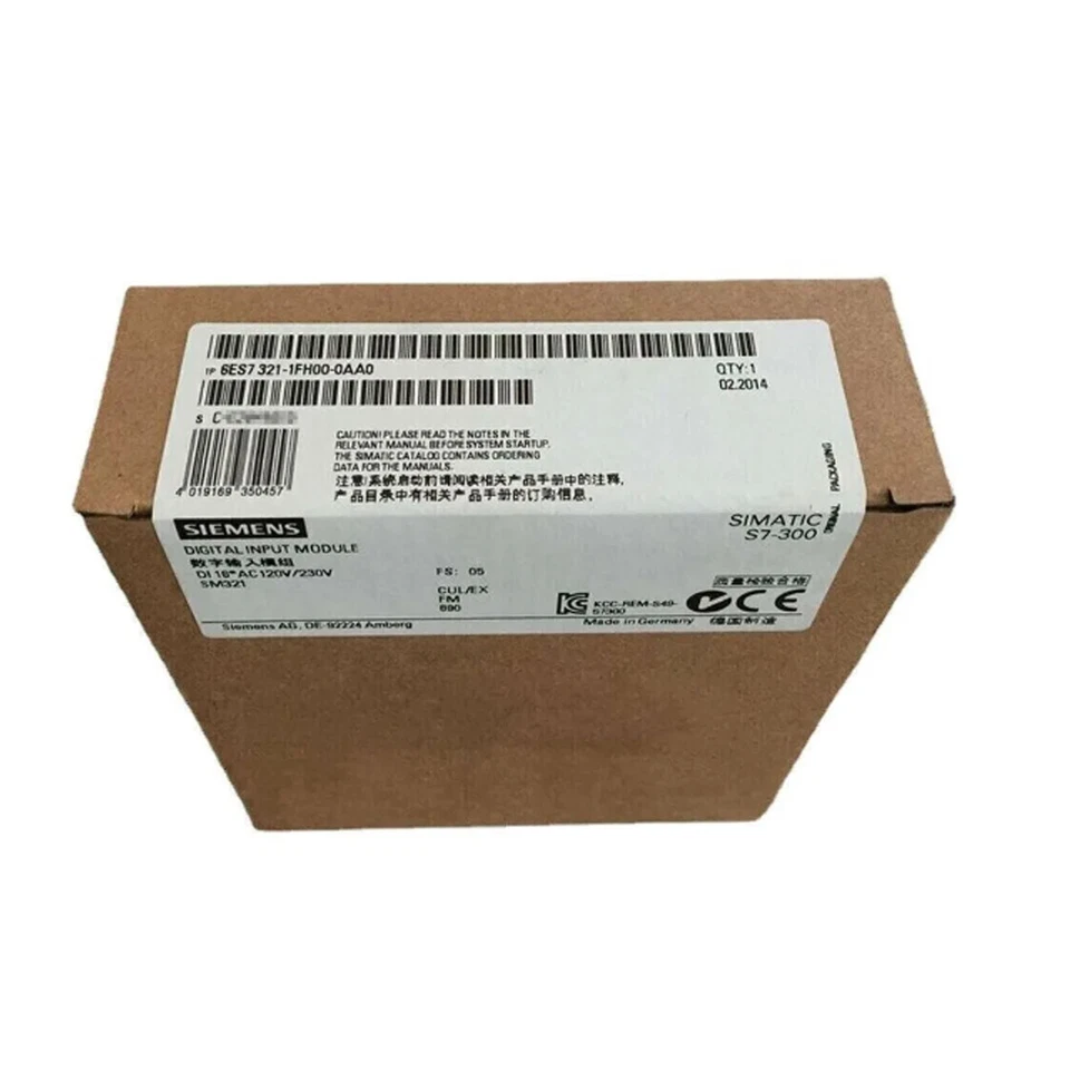 New Siemens 6ES7 321-1FH00-0AA0 6ES7321-1FH00-0AA0 SIMATIC S7-300 digital input - Image 2 of 4