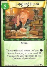 Harry Potter TCG Fatiguing Fusion - Chamber of Secrets #105/140