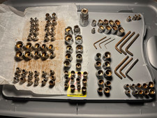 Lot Of 100 Plus Mixed Assorted Sockets Small To Large Sizes Allen Wrenches