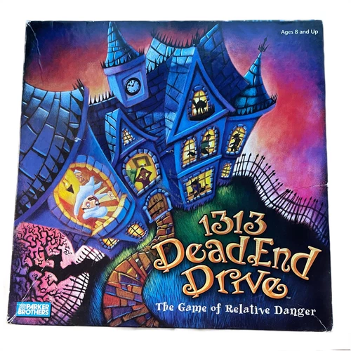1313 Dead End Drive Board Game by Parker Brothers - Vintage 2002- See Photos 18z