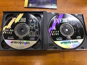 Sega Saturn Eve the Lost One with obi postcard in good condition