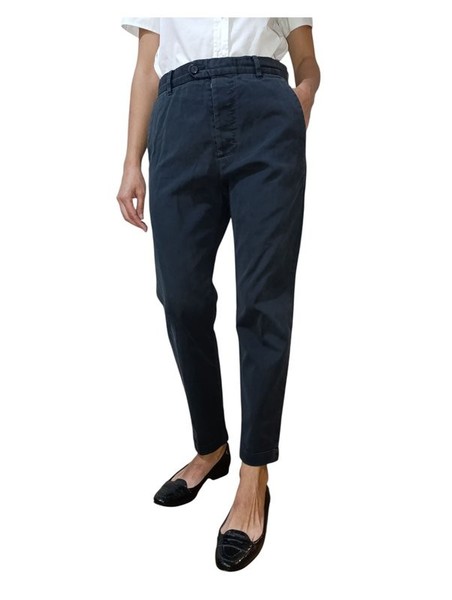 Women AllSaints Trousers Navy Denim 38 / M / 46