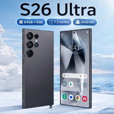 Global Unlocked New S26 Ultra 5G Smartphone 7.3" Android Random color Dual SIM 4