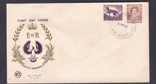 1962 THIRD QUEEN ELIZABETH II 2d PRE-DECIMAL STAMP WESLEY FIRST DAY COVER #36