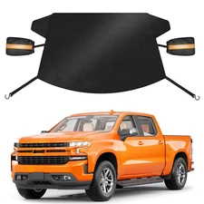 4-Layers WindshieldCover Winter Frost Guard Ice Protector For Ram 1500 2500 3500