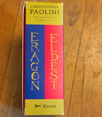 Christopher Paolini Inheritance Box Set: Eragon & Eldest Hardcover Knopf