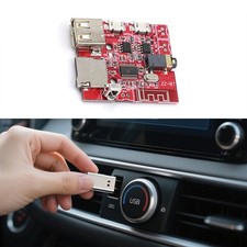 1Pc Car Bluetooth 4.1 MP3 WAV Decoding Board 3W Speaker Amplifier Audio Receiver